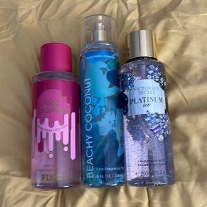 Assorted fragrance mist $8 each